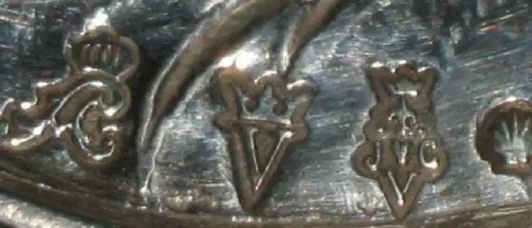 Французские клейма. Ранние клейма на серебряном изделии