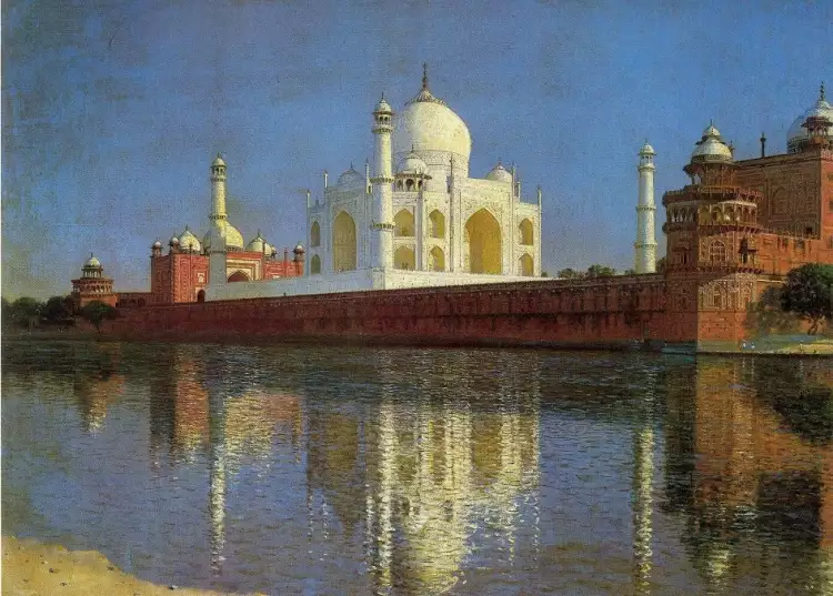 Василий Верещагин. «Мавзолей Тадж-Махал в Агре», 1876
