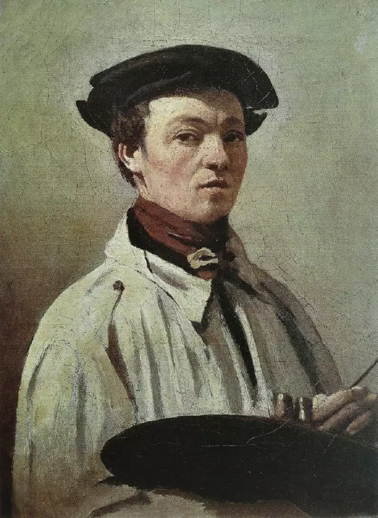 Камиль Коро. «Автопортрет», 1835 Камиль Коро. «Автопортрет», 1835