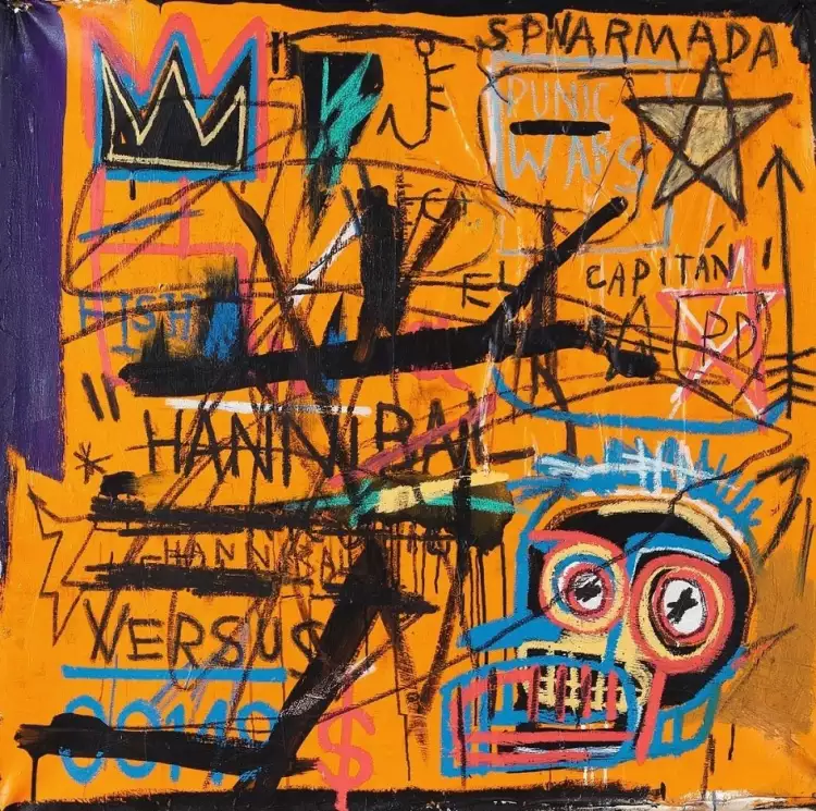 Жан-Мишель Баския. Картина «Ганнибал», 1982