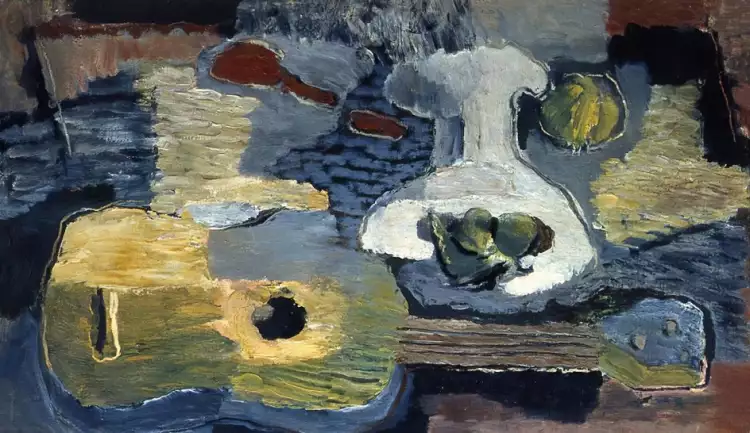 Владимир Лебедев. «Натюрморт с гитарой», 1930 Владимир Лебедев. «Натюрморт с гитарой», 1930