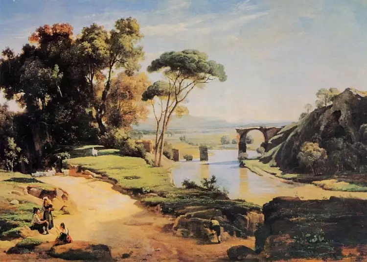 Камиль Коро. «Мост в Нарни», 1826 Камиль Коро. «Мост в Нарни», 1826