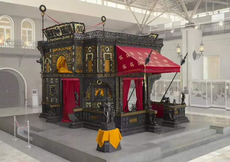 Павильон в музее Екатеринбурга Павильон в музее Екатеринбурга