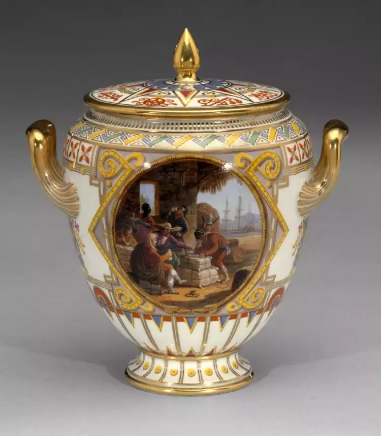 Artist. Sèvres porcelain Artist. Sèvres porcelain
