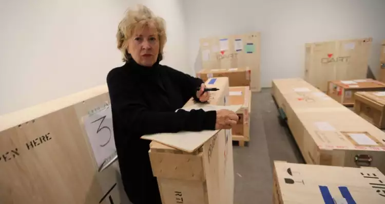 Немецкие художники. Фото Розмари Трокель