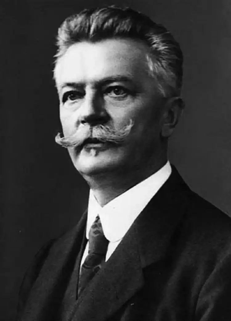 Даниэль Сваровски. Фотопортрет, 1910