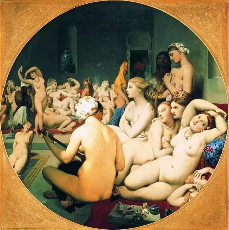 Жан Энгр. «Турецкая баня», 1862