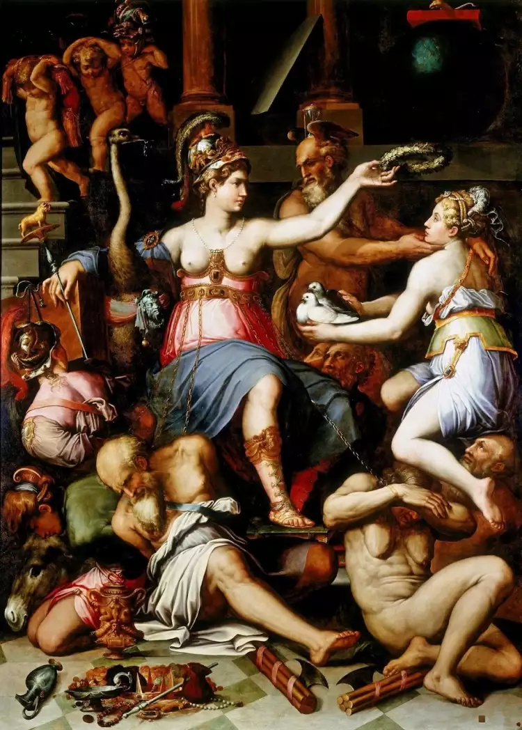 Джорджо Вазари. Картина «Аллегория правосудия», 1546