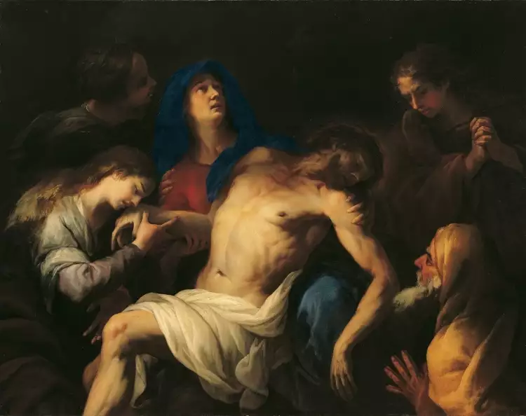 Петер Штрудель. Картина «Оплакивание Христа», 1692 Петер Штрудель. Картина «Оплакивание Христа», 1692