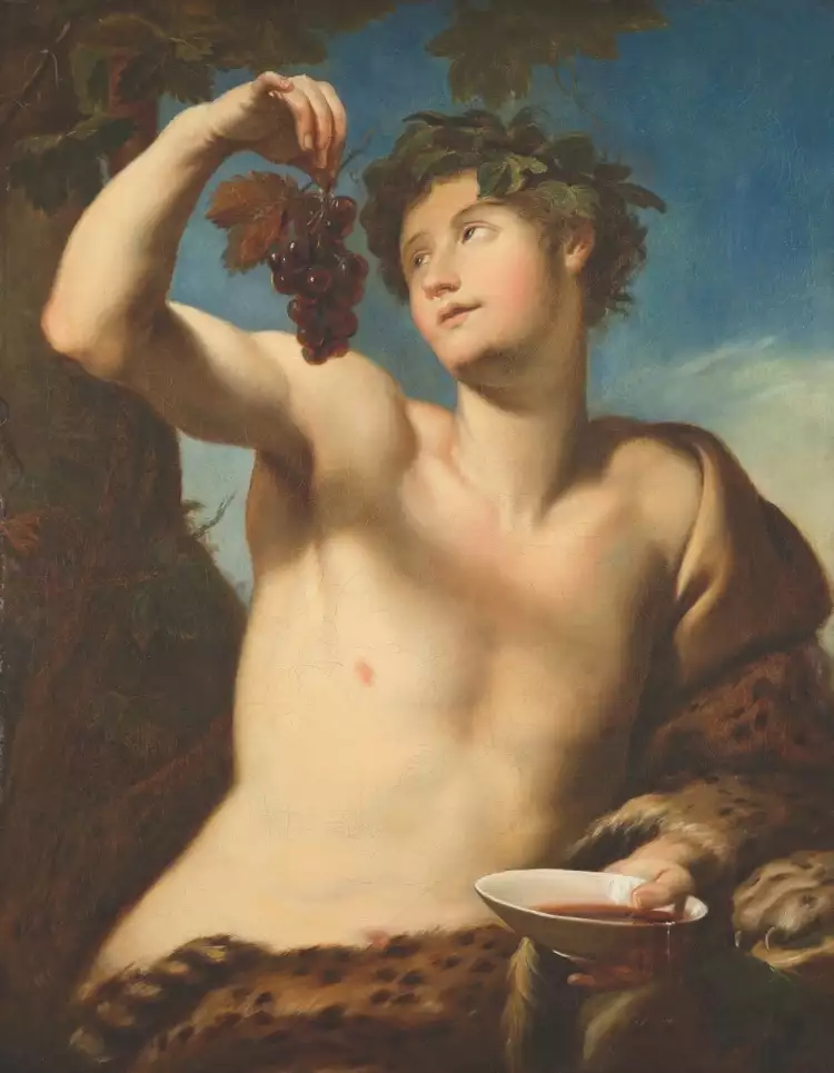 Федор Бруни. Картина «Вакхант», 1858