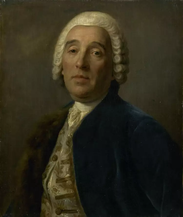 Bartolomeo Francesco Rastrelli. Pietro Antonio Rotari. Portrait de l'architecte Bartolomeo Rastrelli, 1762 Bartolomeo Francesco Rastrelli. Pietro Antonio Rotari. Portrait de l'architecte Bartolomeo Rastrelli, 1762