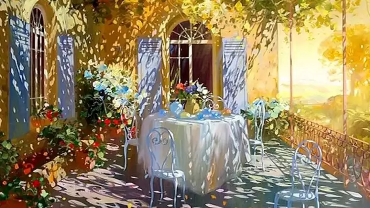 Лоран Парселье. Утро