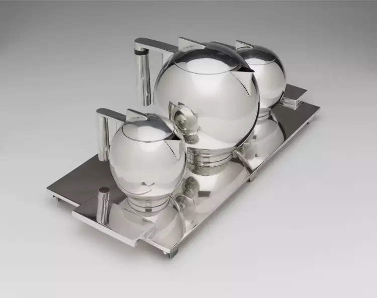 American Silver. Paul A. Lobel. Tea or coffee service, 1934 American Silver. Paul A. Lobel. Tea or coffee service, 1934