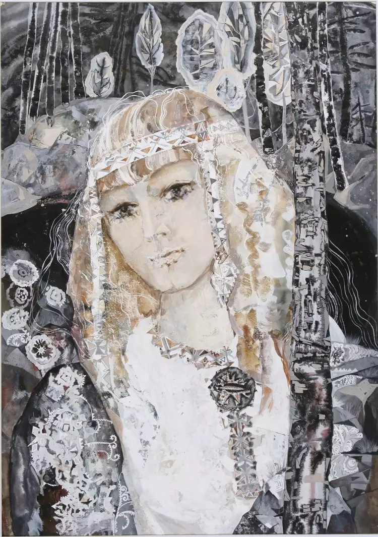 «Айно в лесу», картина Тамары Юфы