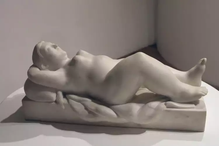 Fernando Botero. Liegende Frau, 2007 Fernando Botero. Liegende Frau, 2007