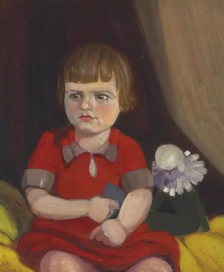 Виллем де Кунинг. Картина «Портрет Рене», 1924