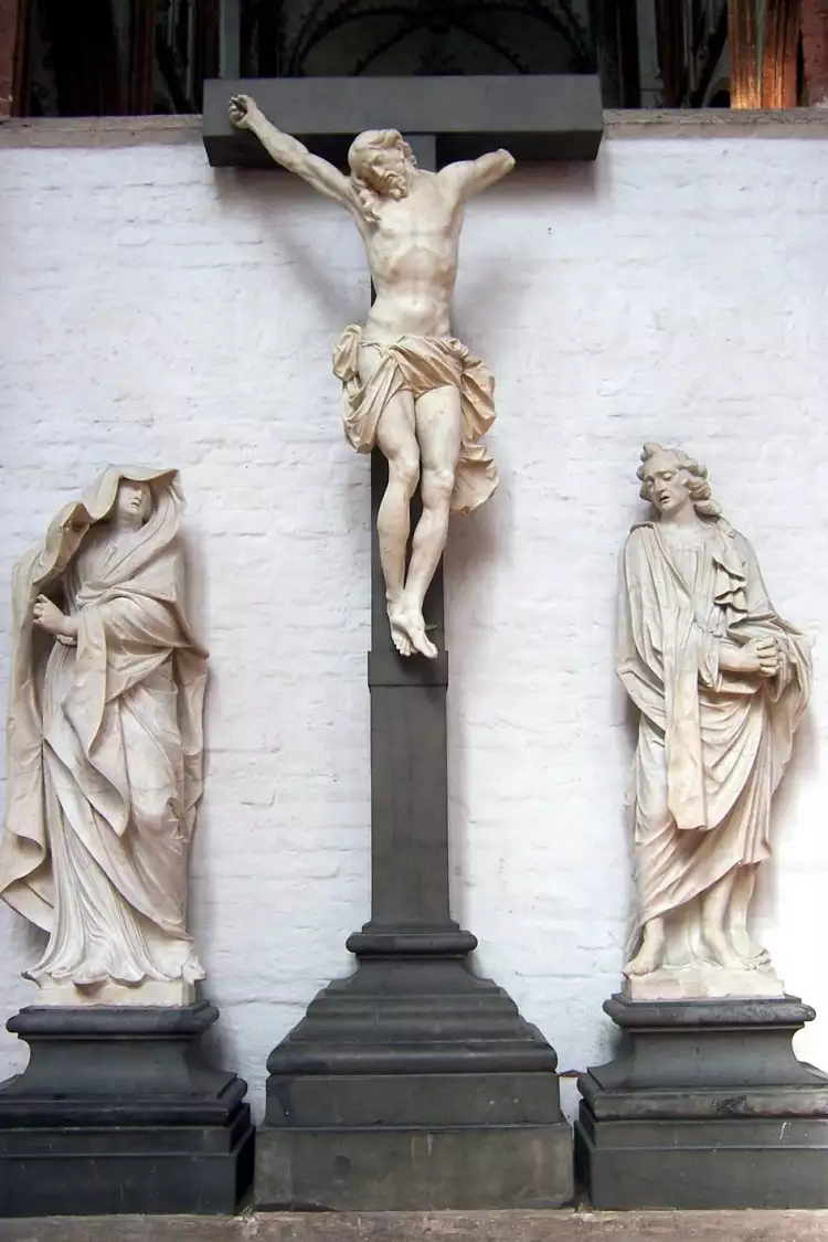 Томас Квеллинус. Фрагмент Алтаря Фреденхагена в церкви Святой Марии в Любеке, 1697