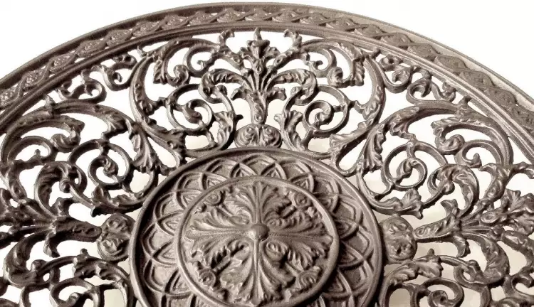 Каслинское литье. Тарелка. Каслинское литье. Тарелка.