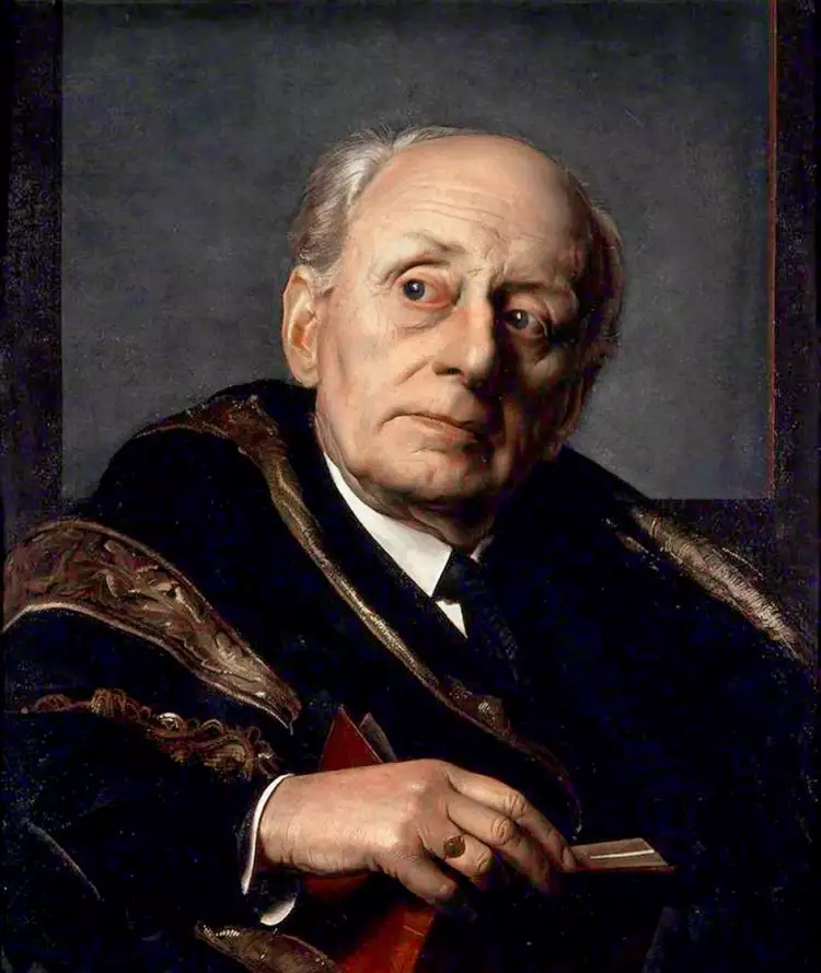 Пьетро Аннигони. «Портрет барона Чарльза МакМорана Уилсона, личного врача Уинстона Черчилля», 1965