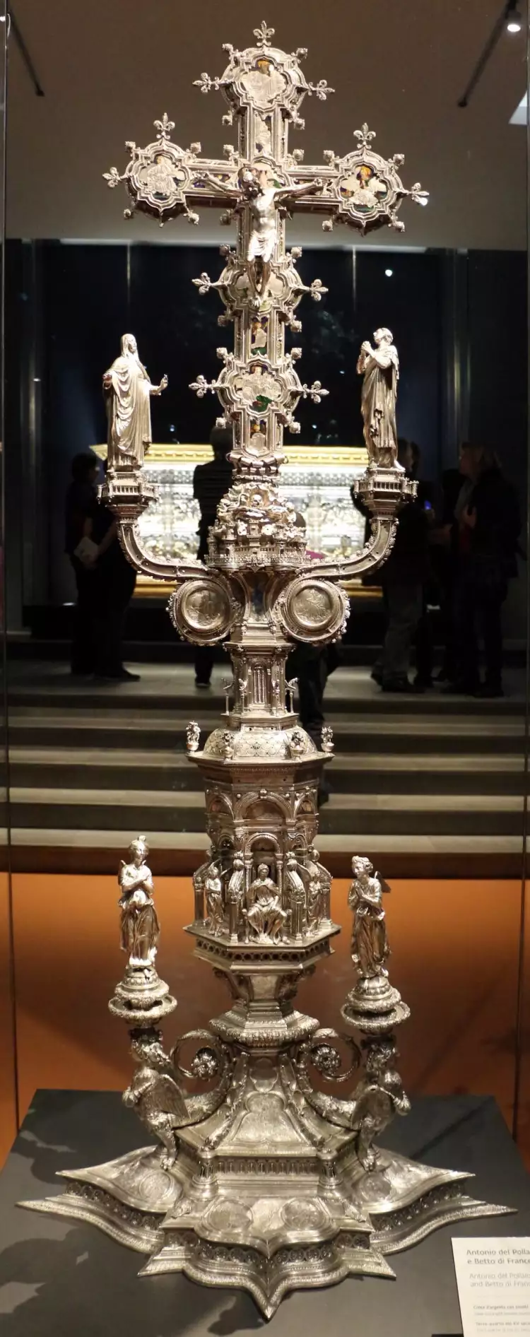 Антонио дель Поллайоло. Скульптура «Крест-реликварий Сан-Джованни», 1457