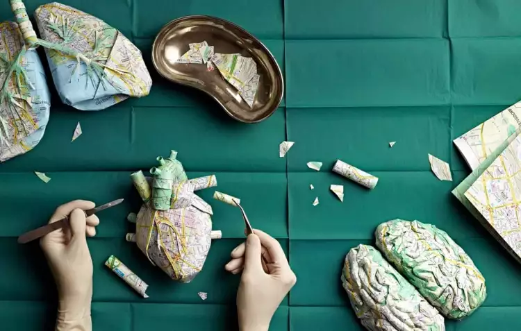 Катрин Родегаст за работой Катрин Родегаст за работой