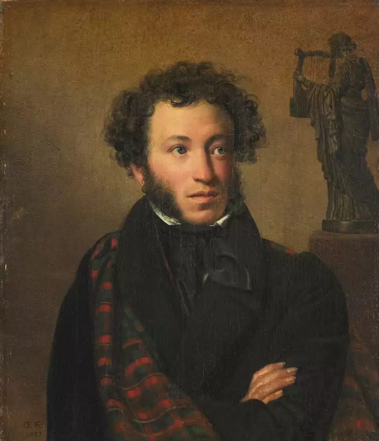 Portrait. Orest Kiprensky. Portrait of Alexander Pushkin, 1827 Portrait. Orest Kiprensky. Portrait of Alexander Pushkin, 1827