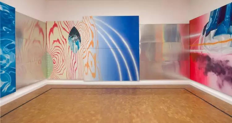 Джеймс Розенквист. Картина Horse Blinders, 1968-69