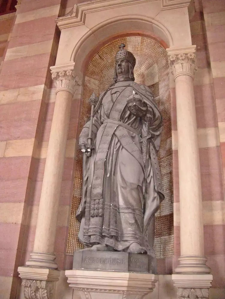 Антон Доминик Фернкорн. Статуя Рудольфа фон Габсбурга в Шпейерском соборе, 1858 Антон Доминик Фернкорн. Статуя Рудольфа фон Габсбурга в Шпейерском соборе, 1858