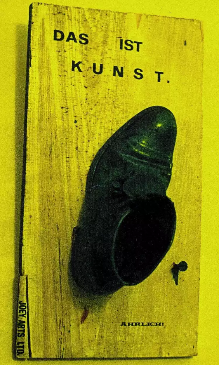 Ассамбляж. Вернер Штюренбург. Картина «№ 5», 1968