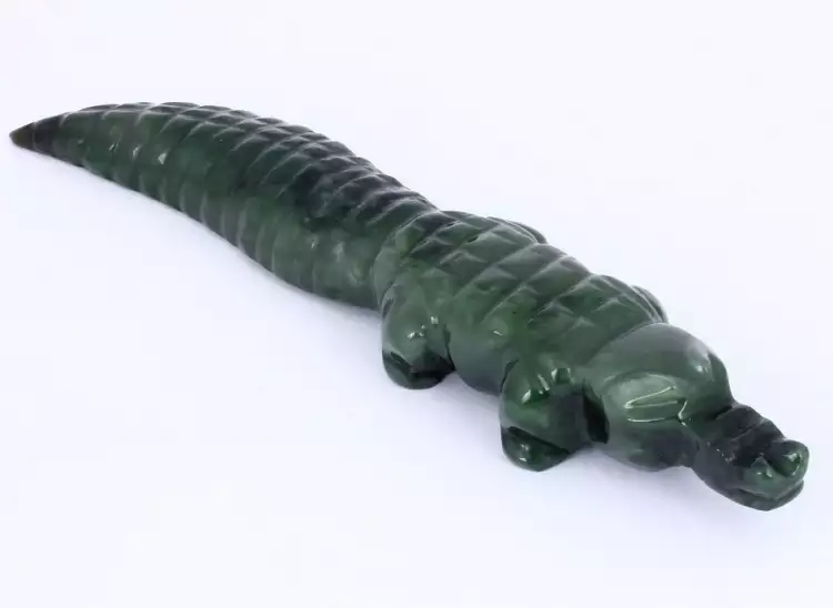Нефритовый крокодил Фаберже