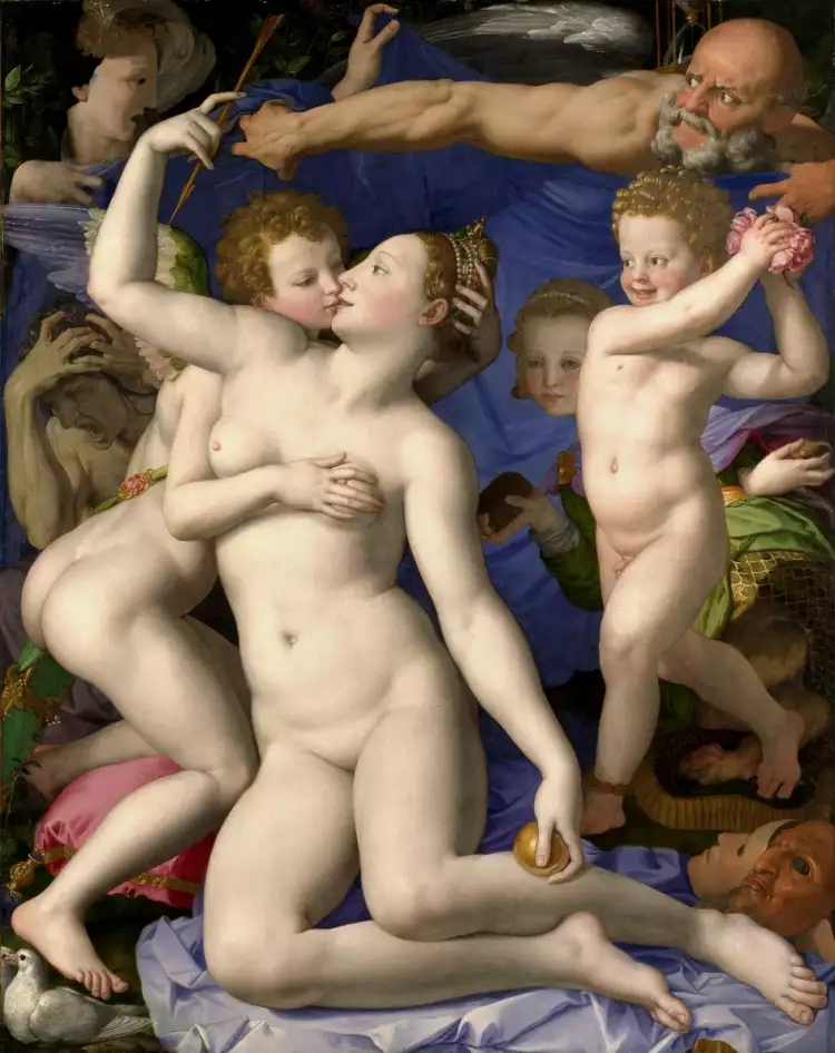 Bronzino. Allégorie du triomphe de Vénus, 1545