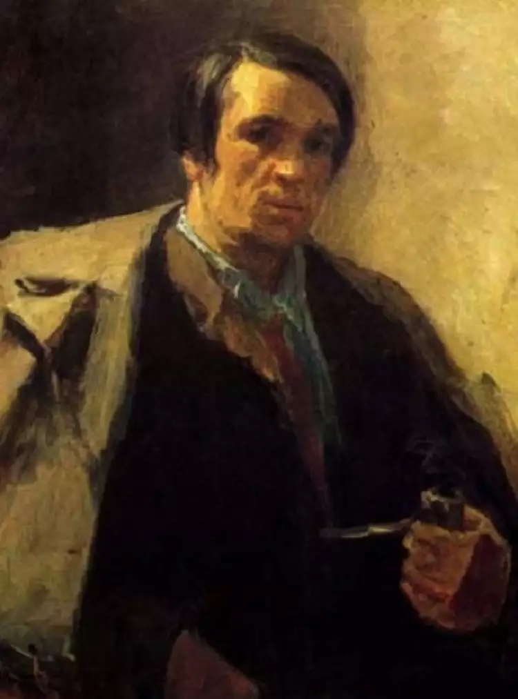 Фёдор Решетников. Картина «Автопортрет», 1938