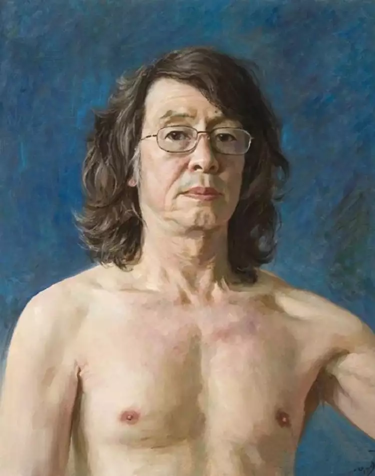 Гуань Цзэцзуй. «Автопортрет»