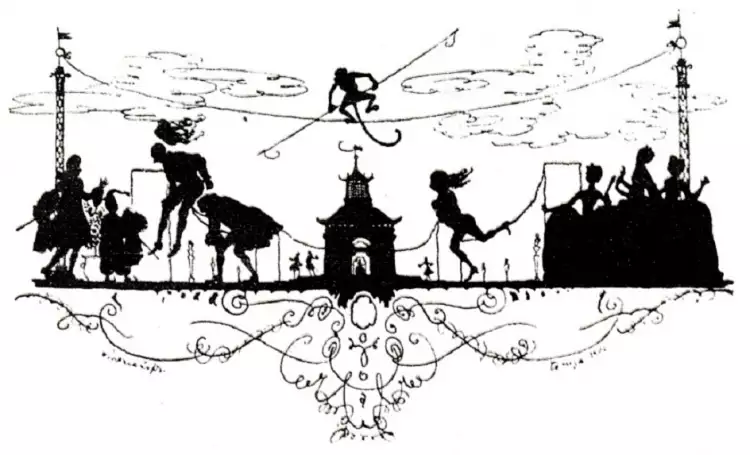 Александр Бенуа. Заставка к журналу «Мир искусства», дата создания неизвестна