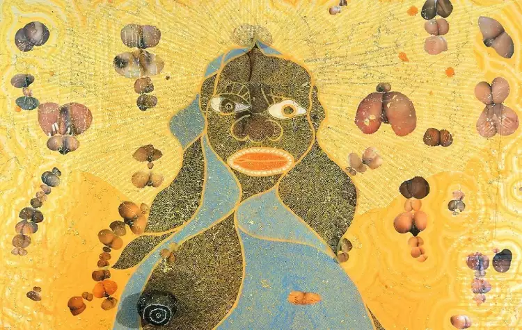 Современное искусство. Крис Офили. Пресвятая Дева Мария