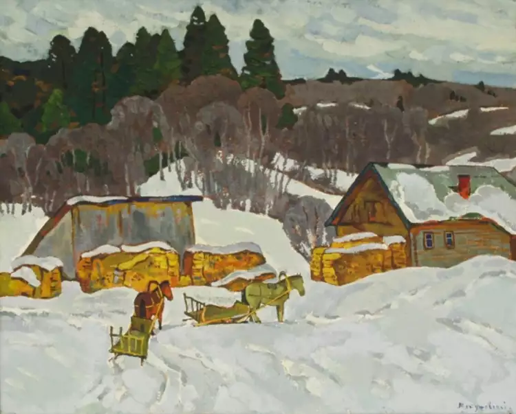 Юрий Матушевский. Теплый день. 1989 Юрий Матушевский. Теплый день. 1989