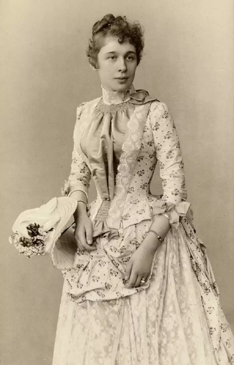Павел Третьяков. Фотопортрет дочери Павла Третьякова — Веры Зилоти, 1887 Павел Третьяков. Фотопортрет дочери Павла Третьякова — Веры Зилоти, 1887