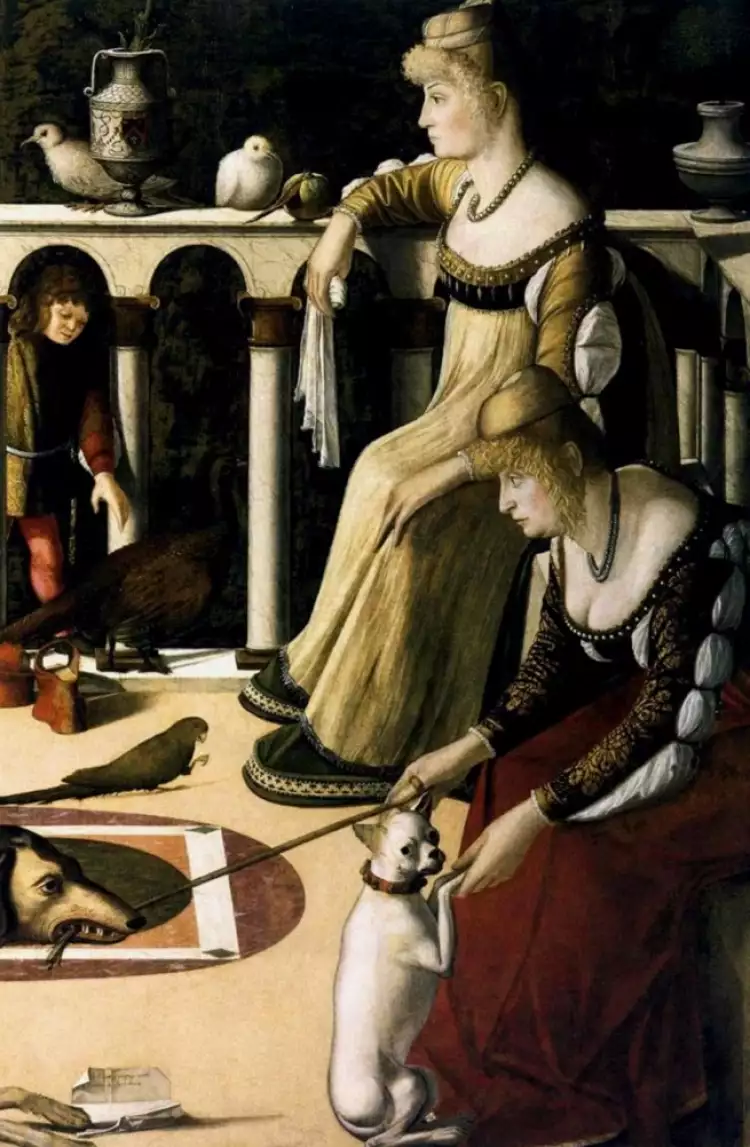 Две венецианские дамы. Карпаччо