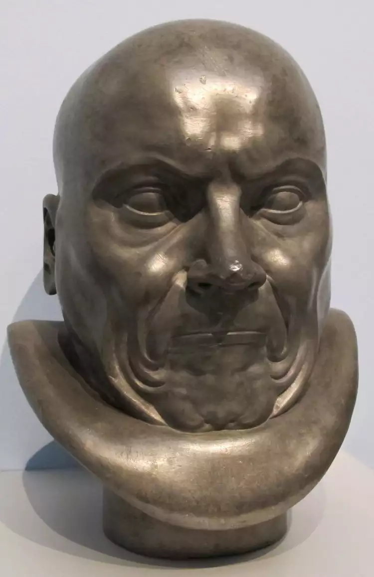 Франц Ксавер Мессершмидт. Скульптура «Эмоция 30 — страдающий запором», 1770-е