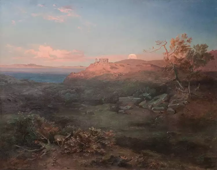 Карл Ротман. Картина «Эгина», 1841