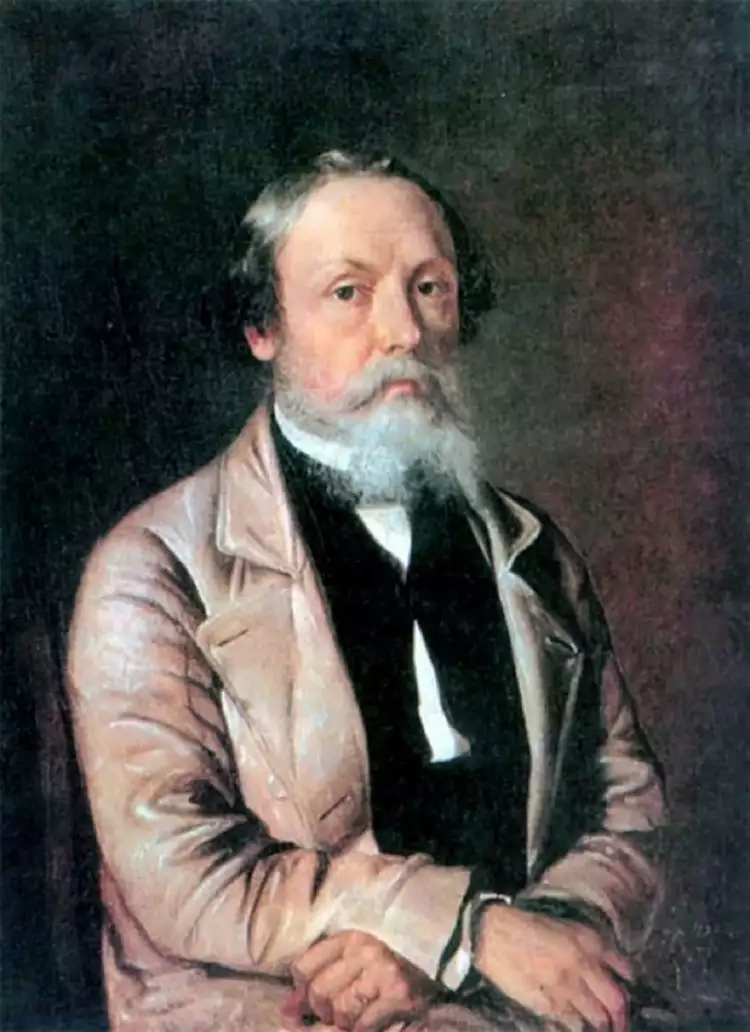 Иван Хруцкий. Картина «Автопортрет», 1884