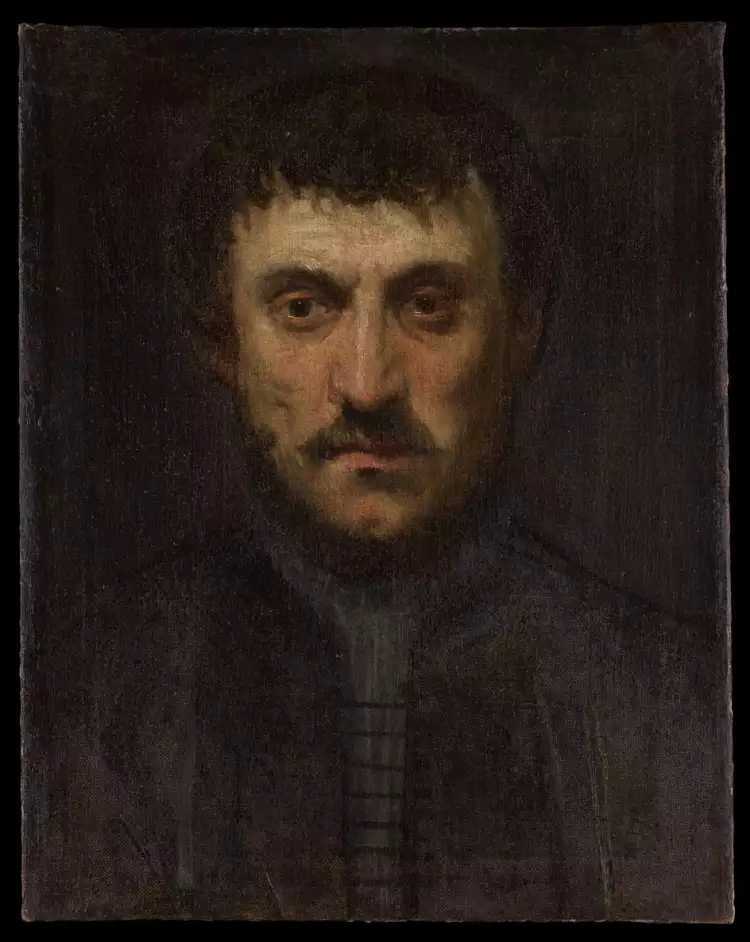 Якопо Тинторетто, «Портрет». 1550. Частная коллекция Якопо Тинторетто, «Портрет». 1550. Частная коллекция