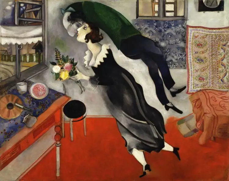 Марк Шагал. «День рождения», 1915 Марк Шагал. «День рождения», 1915
