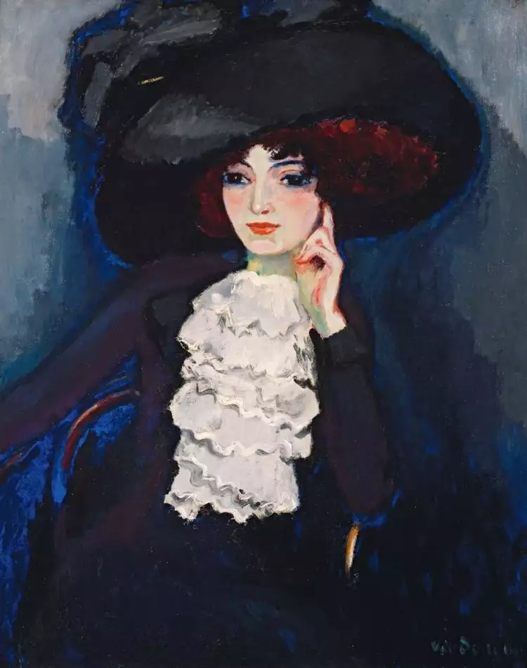 Kees van Dongen. La Femme au Jabot, 1911 Kees van Dongen. La Femme au Jabot, 1911