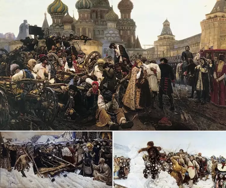 Передвижники. Картины Василия Сурикова Передвижники. Картины Василия Сурикова