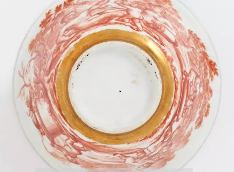 Марки и клейма Мейсенского фарфора в XVIII веке. Первые формы, клеймо отсутствует»