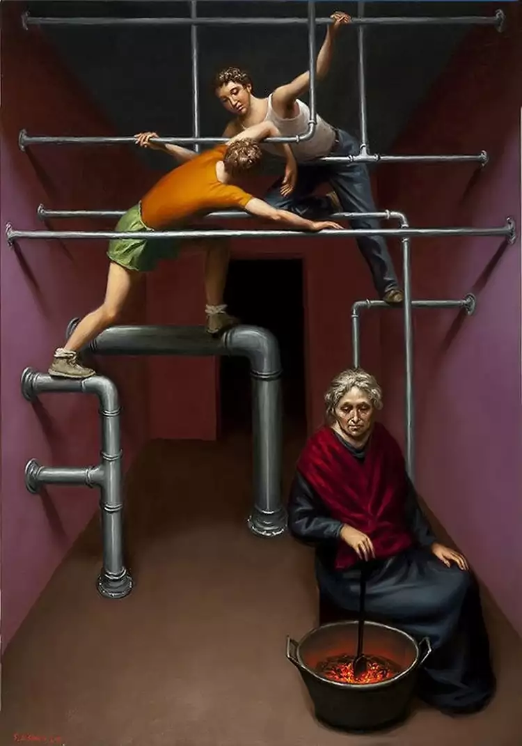 Анахронизм. Работа Стефано ди Стасио