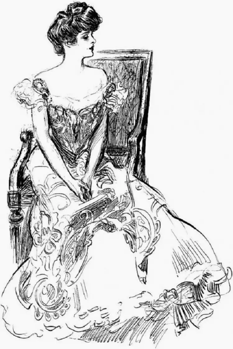 Знаменитые художники пин-ап. Девушка Гибсона