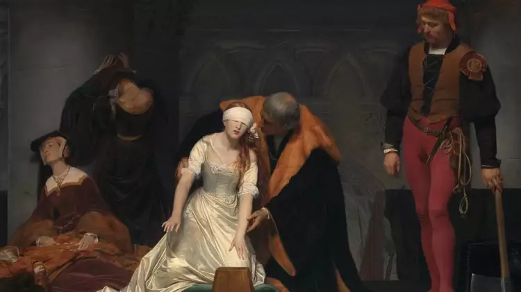 Поль Деларош. Картина «Казнь Джейн Грей», 1833 Поль Деларош. Картина «Казнь Джейн Грей», 1833