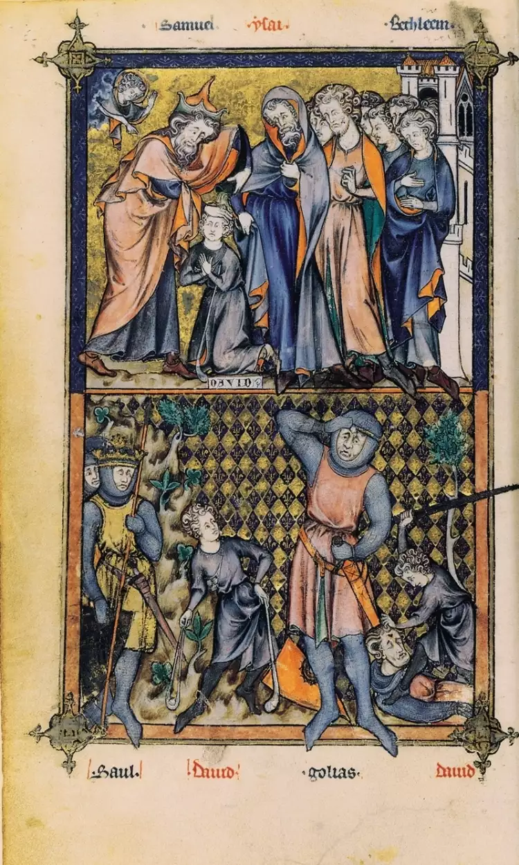 La gothique. Maître Honore. Le bréviaire de Philippe le Beau, 1290 La gothique. Maître Honore. Le bréviaire de Philippe le Beau, 1290